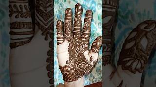 Stylish mehandi design 2024 🫰 shorts youtubeshorts trending mehndi [upl. by Volkan272]