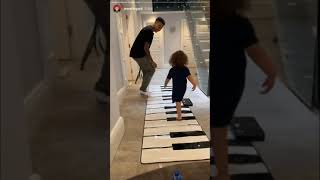 Jesse Lingard dances with his daughter 🤣  Jesse Lingard Instagram Storie  290421 HD [upl. by Nylrak]