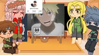 Kakashi and Iruka Tsunade Jiraiya react to Naruto🥀Au Naruto Akatsuki• 🇪🇸🇺🇸 🍵обкуренный идиот🍵 [upl. by Winifred750]