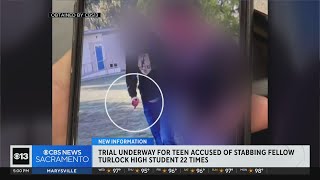 Trial underway for teen accused of stabbing fellow Turlock High student [upl. by Akissej]