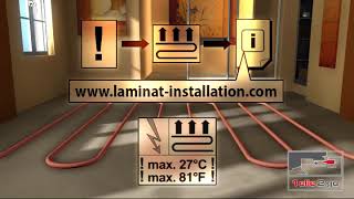 1 Clic 2 Go How to Install Laminate Flooring Instructional Video  BampM Stores [upl. by Ennahoj147]