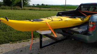 Intro to Boreal Design Ookpik kayak and pickup bed extender [upl. by Scholem]