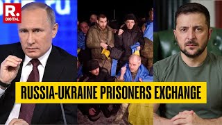 RussiaUkraine Swap 95 Prisoners Each 190 Prisoners Released In a Exchange [upl. by Ennybor]