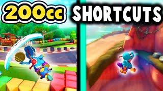 200cc Shortcuts You MUST Know in Mario Kart 8 Deluxe [upl. by Maharba]