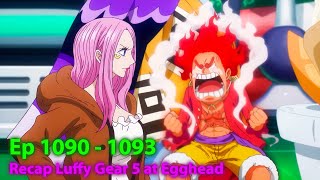 The Best Battle in One Piece The Four Emperors Luffy at Egghead Ep 1093  Anime One Piece Recaped [upl. by Cavuoto956]