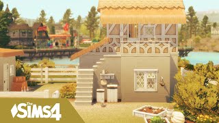 I Built a Storybook Cottage in The Sims 4 [upl. by Aisyat]