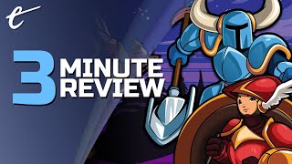 Shovel Knight Dig  Review in 3 Minutes [upl. by Elleraj]