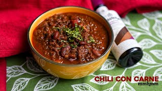 Homemade Chili Con Carne Easy amp Absolutely Delicious Recipe [upl. by Selrahc]