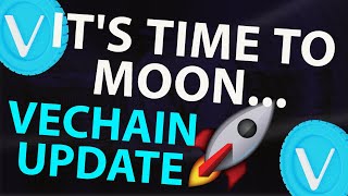 VECHAIN ITS TIME TO MOON  VECHAIN 2 MINUTE UPDATE  VET PRICE PREDICTION  VET ANALYSIS [upl. by Sej]