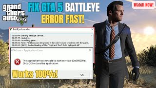 How to Fix GTA 5 Battleye Error in 5 Minutes Fix GTA 5 Battleye Error Easy Method Script hook v [upl. by Esirahc464]