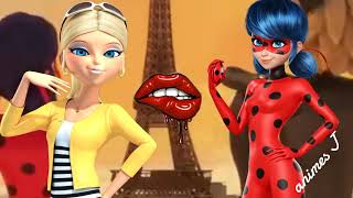 ludybug kiss white cat noir video 🥰 part 1 shorts viralvideo miraculousladybug song [upl. by Catlin877]