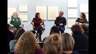 Microcalligraphy Through History Panel with Freyda Spira David Wachtel and Matthew Kenyon [upl. by Cyprian762]