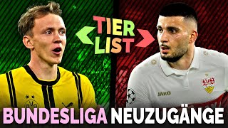 Wir ranken die Neuzugänge der Bundesliga Calcio Berlin TIERLIST [upl. by Dulcea]