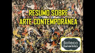 Resumo sobre arte contemporânea [upl. by Libby]