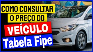 Como Consultar a Tabela Fipe do seu Carro pelo Celular [upl. by Enilreug325]