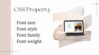 CSS PropertyFont sizeFont familyFont weight Font styleLearn web developmentTaibas Academy❤️🖥️ [upl. by Nosro383]