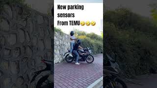 New parking sensors from TEMU temu motorcycle sensor trending fyp fy [upl. by Largent585]