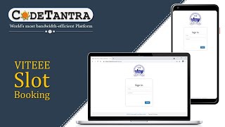 Steps for VITEEE ORPE Slot Booking on CodeTantracom [upl. by Rramo843]