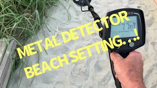 TEKNETICS SPECIAL EDITION METAL DETECTOR BEACH SETUP… [upl. by Enneirda]