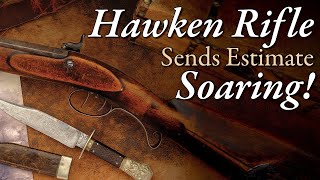 Watch This Hawken Rifle Send Auction Estimate Soaring [upl. by Awahsoj825]