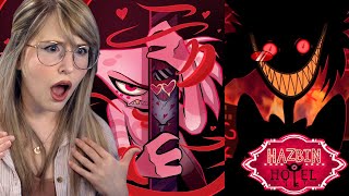 THEATRE NERD REACTS TO HAZBIN HOTEL FAN SONGS [upl. by Mixam]