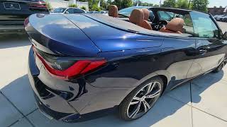 New 2023 BMW M440i xDrive Convertible  Tanzanite Blue Metallic [upl. by Enamart409]