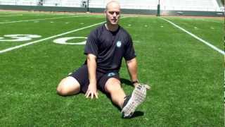 Dryland Hockey Training for Hip FlexibilityLead amp Trail Leg Lifts [upl. by Agee]