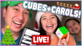 LIVE Cubing amp Carols with Tingman amp Olor [upl. by Anagrom]