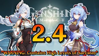 Genshin Impacts 24 Update But Explained In The Shortest and Stupidest Way [upl. by Domini467]