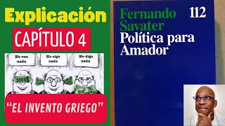 Resumen del libro Política para Amador Capítulo 4 filosofia [upl. by Drobman144]