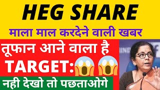 Heg Share Latest News  Heg Share News Today  Heg Share Target Price  Heg Share Analysis  Heg [upl. by Aramoj107]