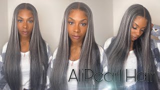 I LOVE IT ❣️😍 Platinum Highlight Wig Review  Install  Alipearl Hair [upl. by Shandra460]