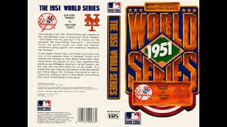 1951 World Series  New York Yankees Vs New York Giants [upl. by Ttocs]