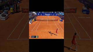 Rally Novak Djokovic VS Roger Federer  Barcelona Tennis Elbow 2013 rallies shots shorts [upl. by Rem763]