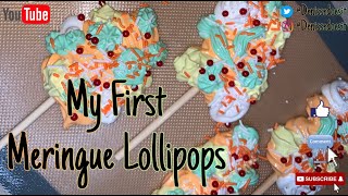 My First Attempt At Making Meringue Lollipops [upl. by Smail]