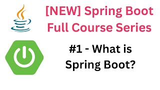 Spring Boot Full Course  1  What is Spring Boot springboot springboot3 springboottutorial [upl. by Tfat]