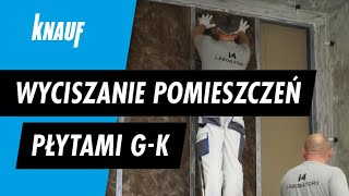 Jak wyciszyć pomieszczenia za pomocą akustycznych płyt gk  Knauf [upl. by Mott]