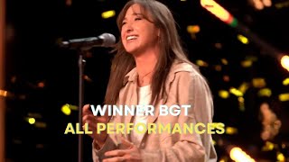 Sydnie Christmas is The WINNER Britains Got Talent 2024  ALL Performances [upl. by Betty]