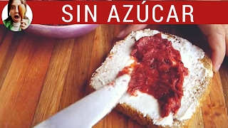 Mermelada SIN AZÚCAR de frutillas  Recetas aptas para diabéticos Paulina Cocina [upl. by Amled]