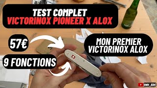 VICTORINOX PIONEER X ALOX  test complet [upl. by Halla]