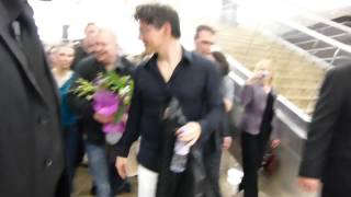 Morten Harket after the concert in Moscow 24042012 [upl. by Herbert]