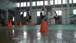 Sepak Takraw  warm up  agility training [upl. by Neyrb]