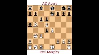 Paul Morphy Fantastically turned the Trouble into Winning No Engine Era [upl. by Hsu237]