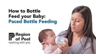 How to Bottle Feed your Baby Paced Bottle Feeding [upl. by Lynne]