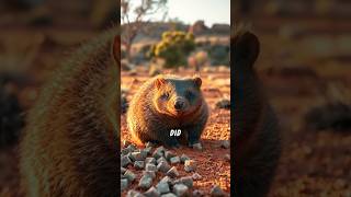 What Makes Wombats So Unique 🐾 Unbelievable Secrets Inside 😱 wombat animalfacts [upl. by Diella]