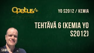 Tehtävä 6 kemia yo s2012 [upl. by Mossberg]