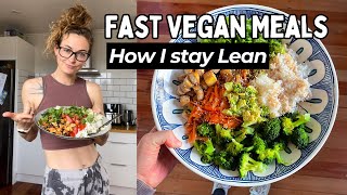 EASY amp LOW CALORIE VEGAN MEAL PREP  save time cooking [upl. by Pearlstein]