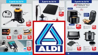 catalogue ALDI du 22 octobre 2024 ✅ Arrivage promo de la semaine [upl. by Nabe]