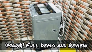 MarQ 75kg Washing Machine Full Working And Review [upl. by Dublin737]