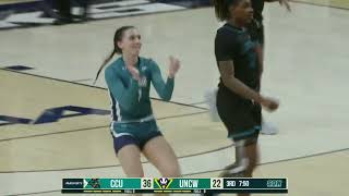 UNCW WBB vs Coastal Carolina Highlights  112623 [upl. by Peggir734]